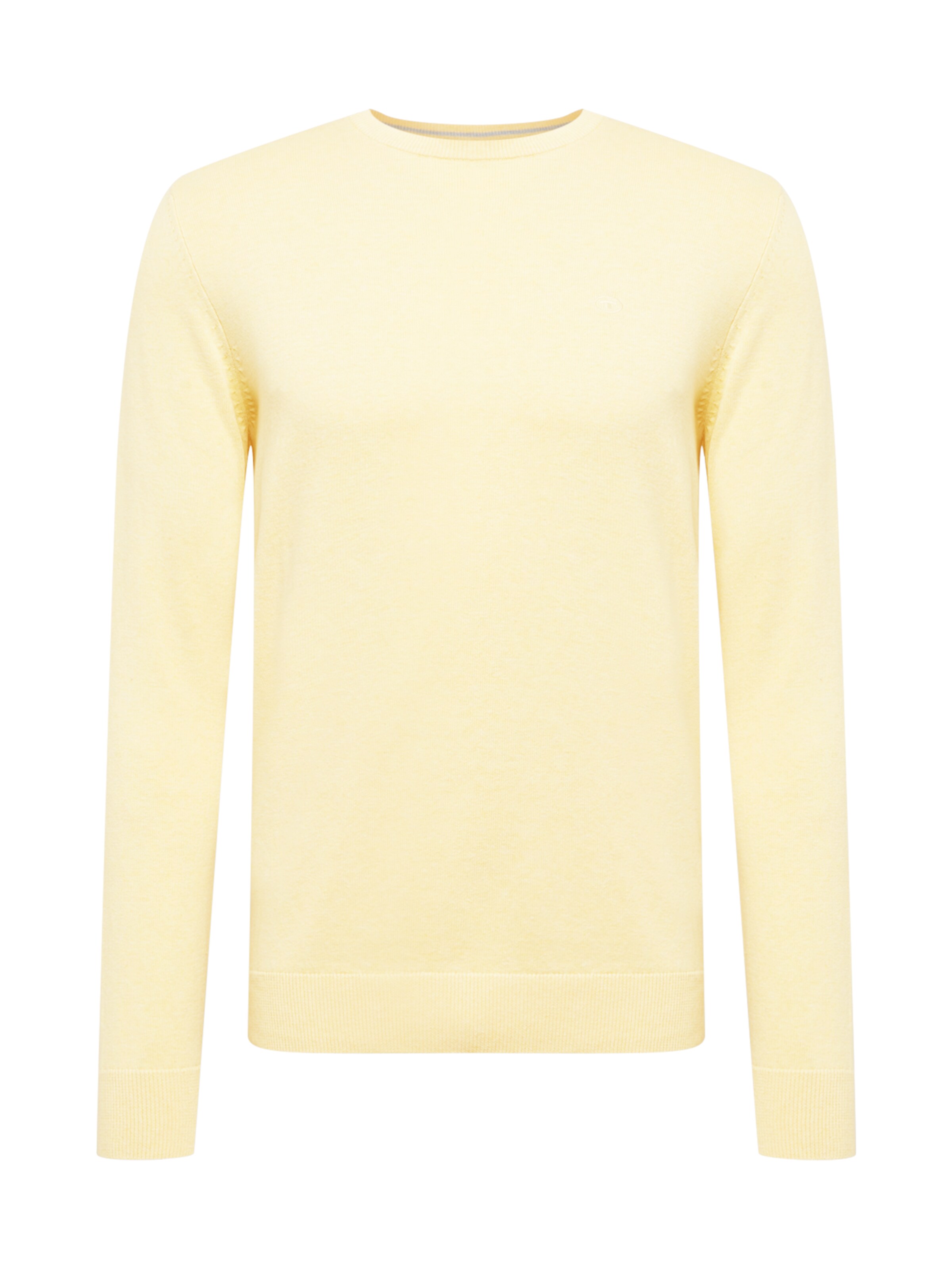 TOM TAILOR Trui in Geel: voorkant