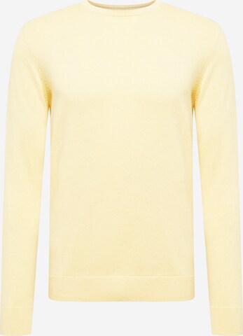 TOM TAILOR Sweater in Yellow: front