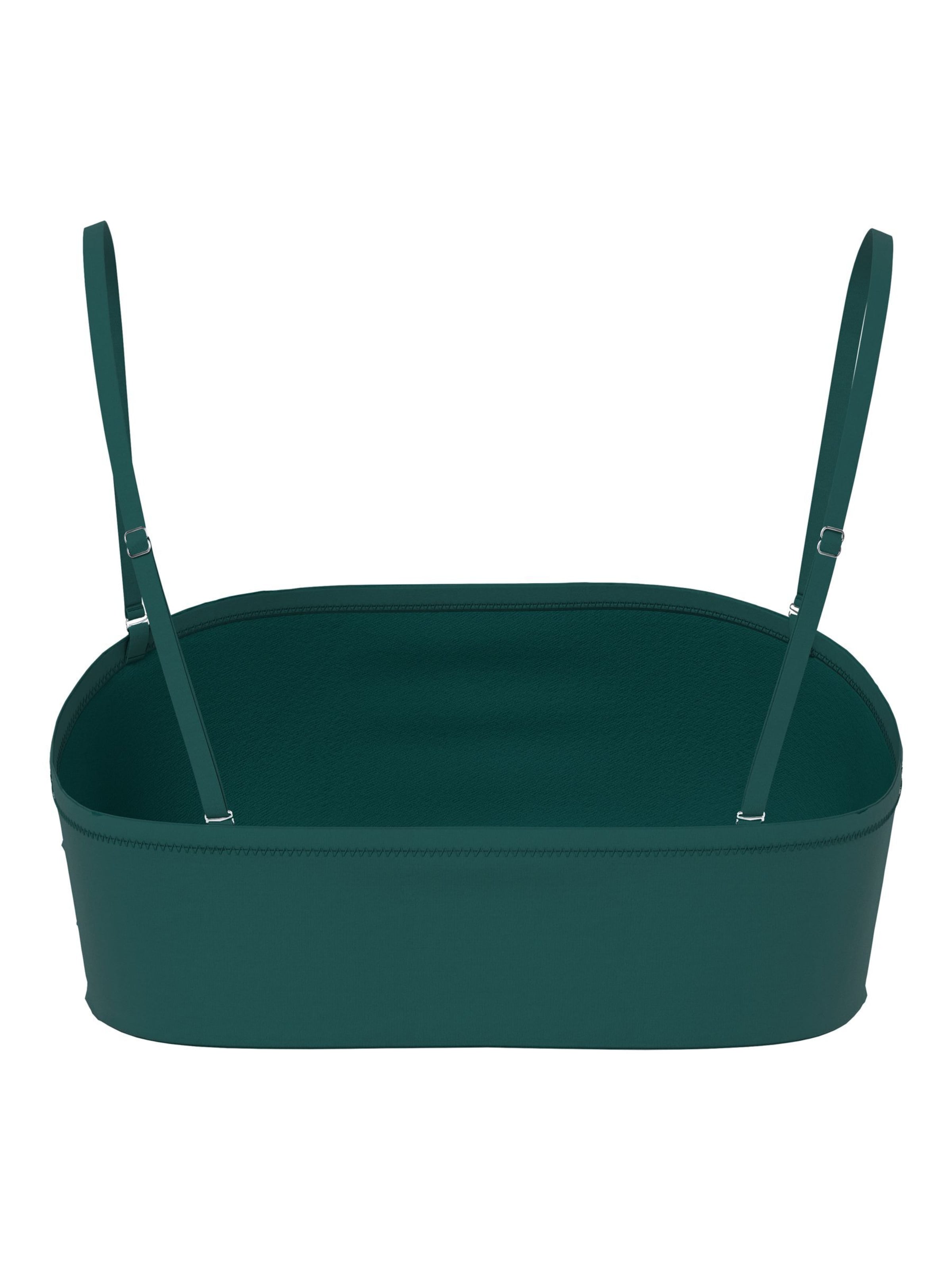 Bandeau Hauts de bikini 'PCBAOMI' PIECES en vert