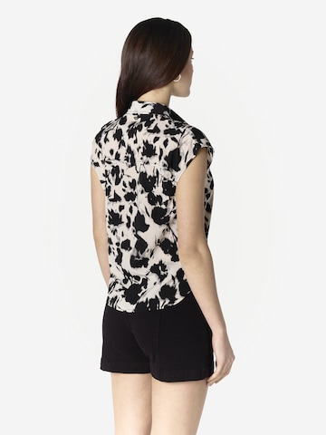 KOROSHI Blouse in Zwart