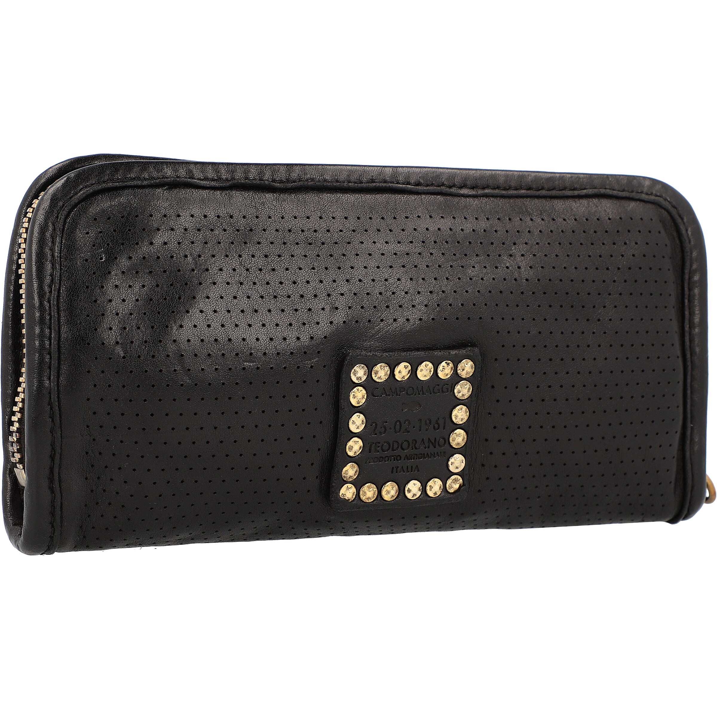Portamonete di Campomaggi in nero