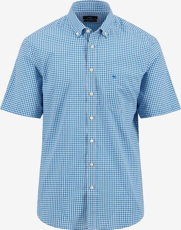 FYNCH-HATTON Regular fit Button Up Shirt in Blue: front