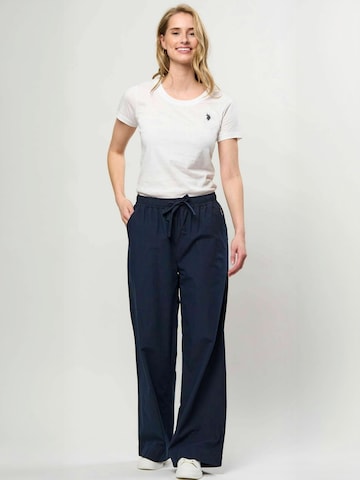 Regular Pantalon ' UWMire ' U.S. POLO ASSN. en bleu : devant