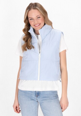 Gilet MYMO en bleu : devant
