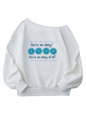 GORHEY Sweatshirt in White: front