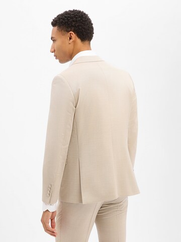 WILVORST Slim fit Business Blazer in White