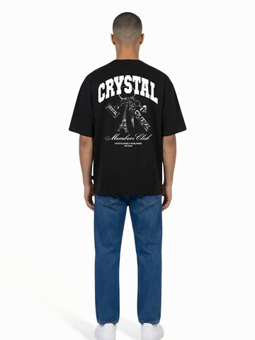 Crystal Paris Shirt 'Keys' in Black