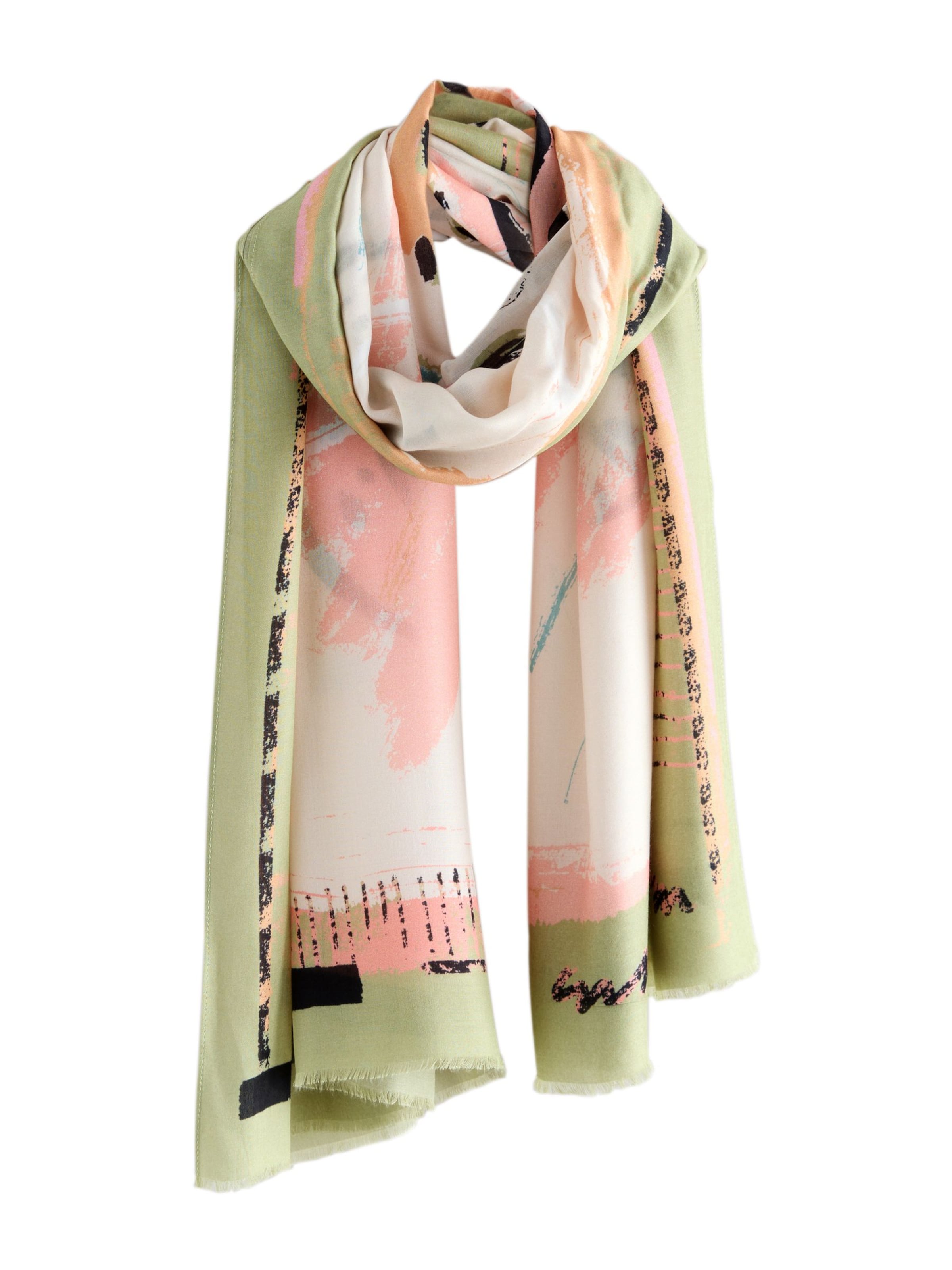 Next Κασκόλ σε πράσινο: μπροστά