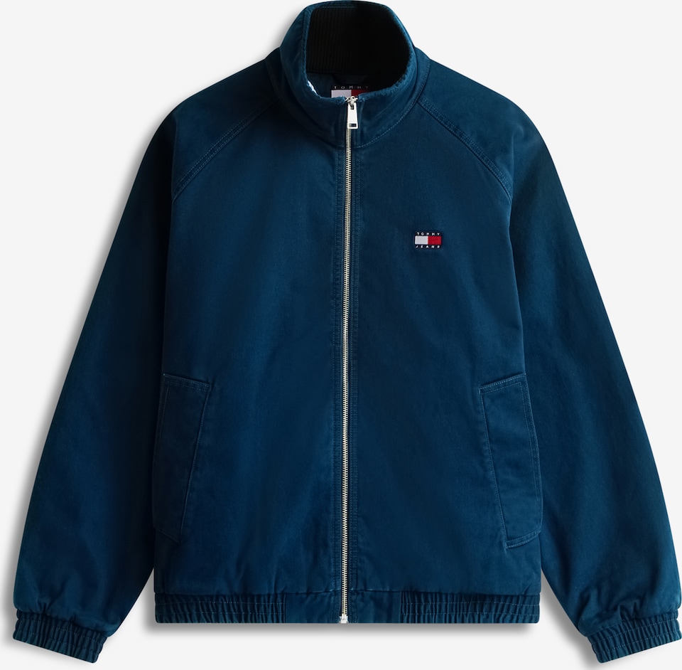 Geacă de primăvară-toamnă 'ESSENTIAL' de la Tommy Jeans pe albastru: față