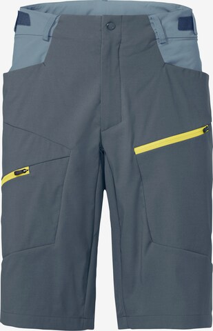 VAUDE Regular Outdoor Pants 'Tekoa III' in Blue: front