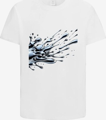HUSKSWARE Shirt in Weiß: Vorderseite