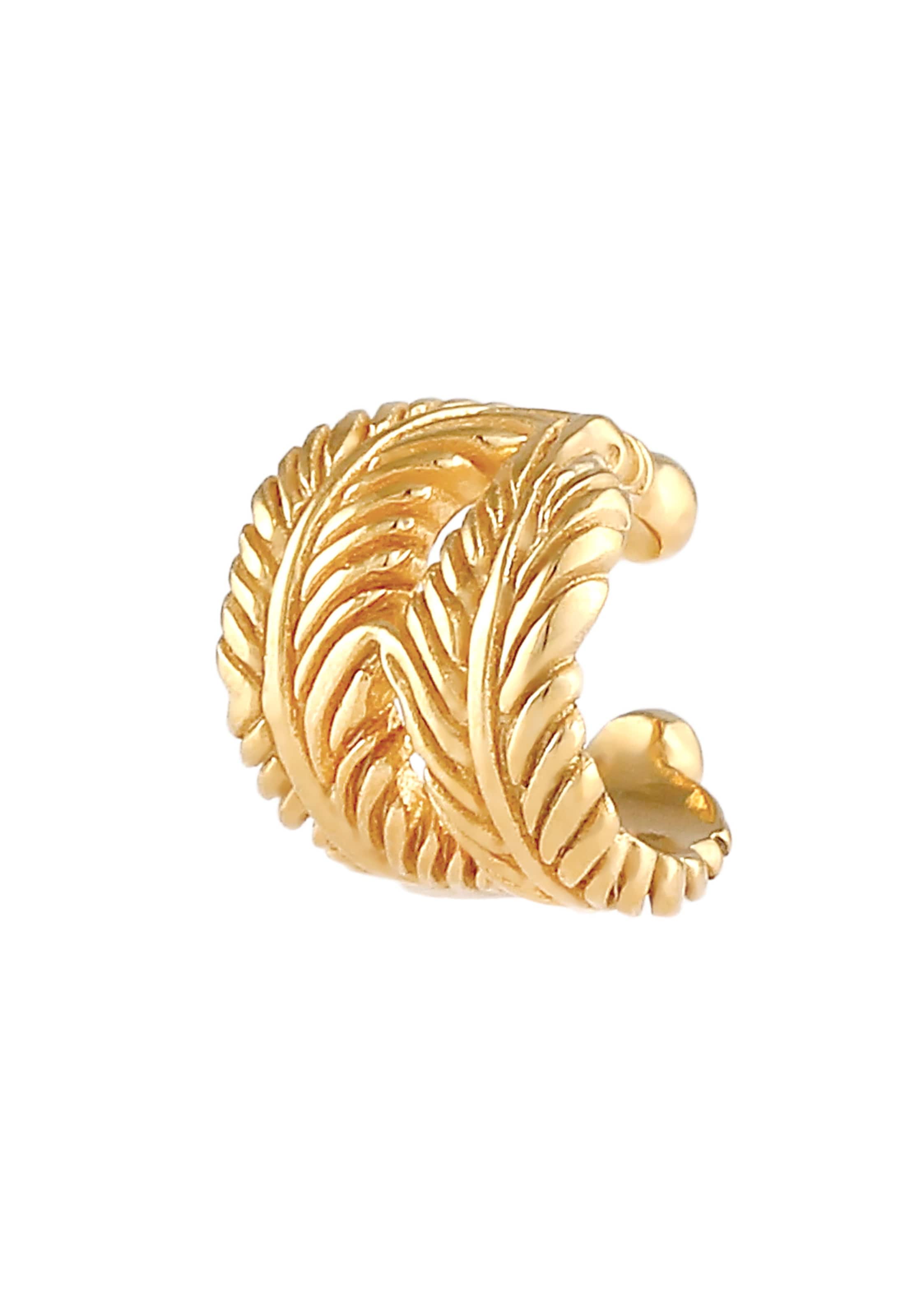 ELLI Oorbellen in Goud: voorkant