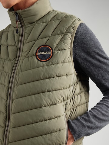 NAPAPIJRI Vest 'A-LAPAZ' in Green