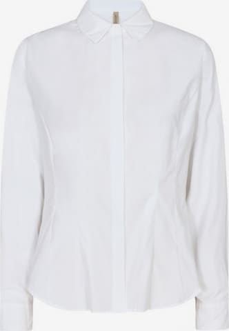 Camicia da donna di Soyaconcept in bianco: frontale