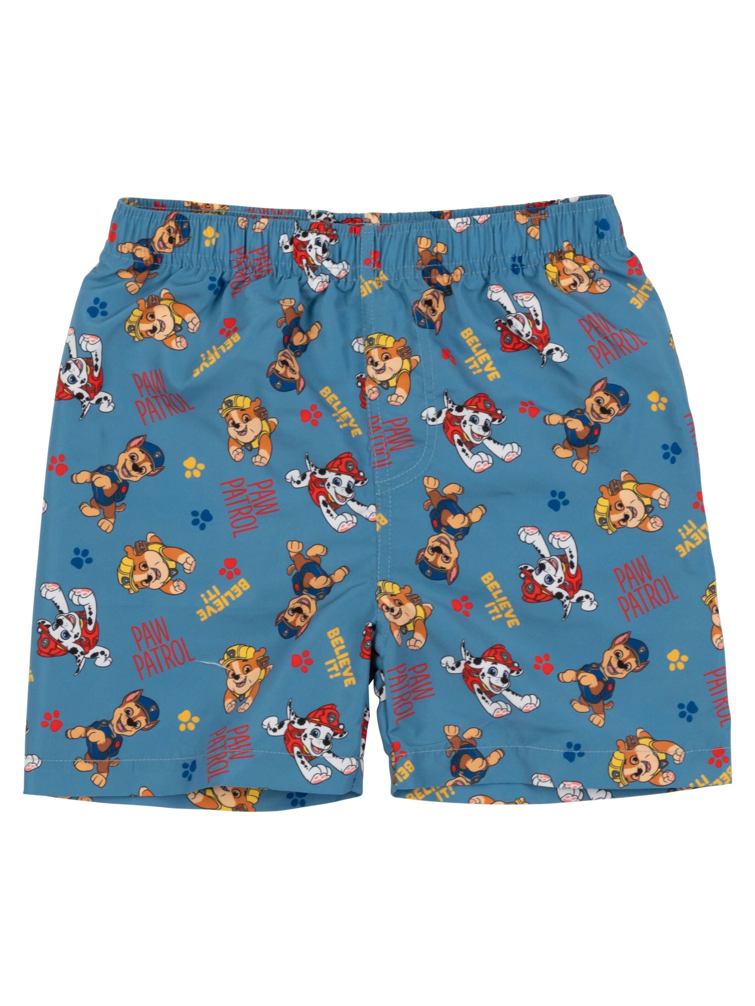 Paw Patrol Badeshorts‌‌‌‌‌‌‌‌ in Blau: Vorderseite