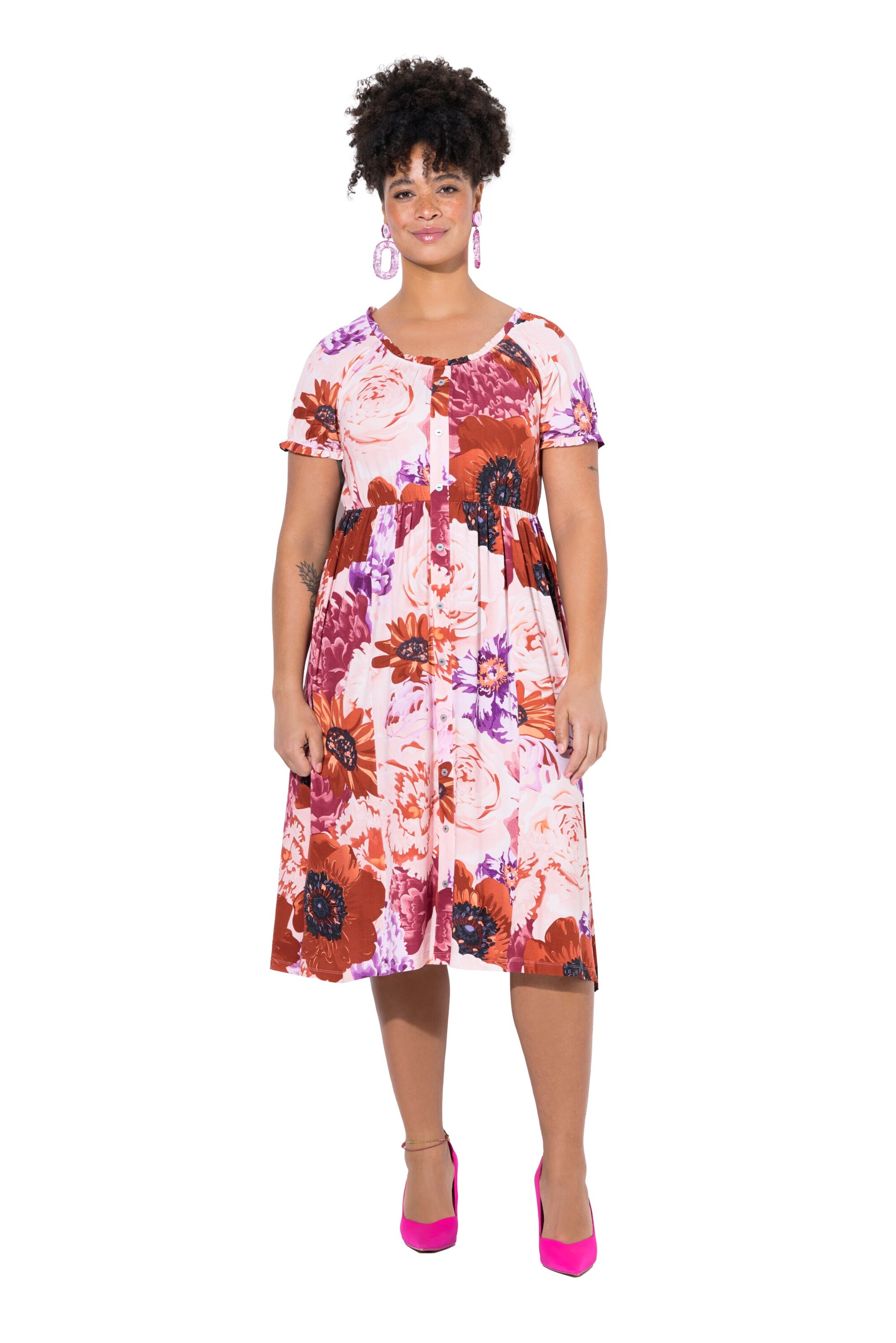 MIAMODA Kleid in Braun: Vorderseite