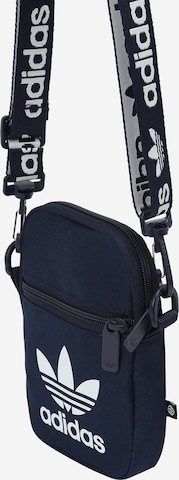 ADIDAS ORIGINALS Crossbody Bag in Blue: front
