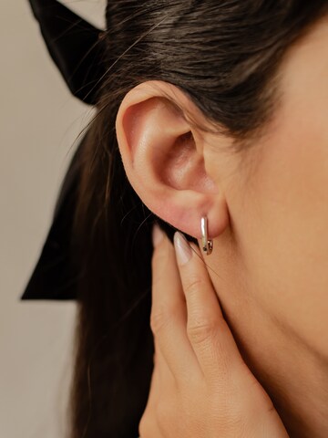 Hey Happiness Ohrringe 'Ellipse' in Silber
