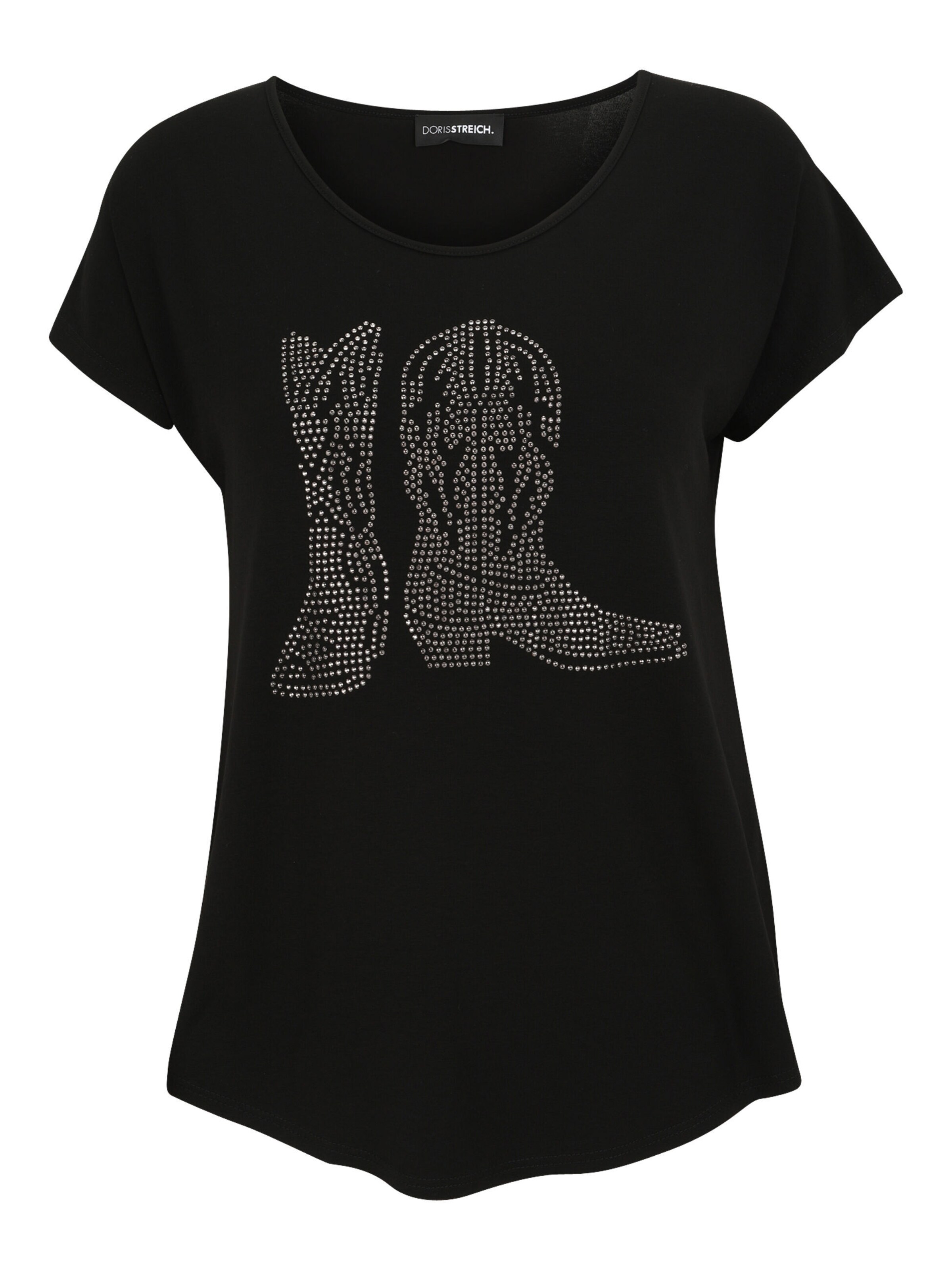 Doris Streich T-Shirt in Schwarz: Vorderseite