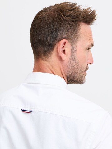 FQ1924 Regular fit Button Up Shirt 'Steven' in White