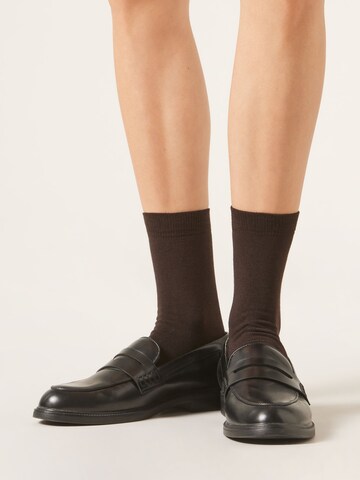 CALZEDONIA Socks in Brown: front