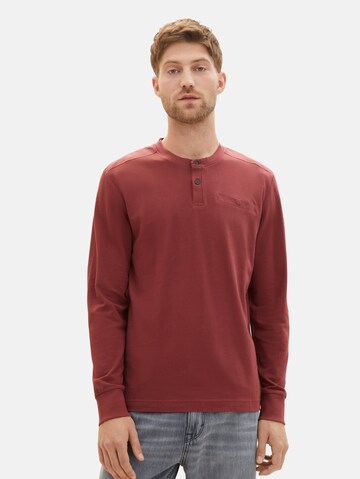 TOM TAILOR Shirt in Rot: predná strana