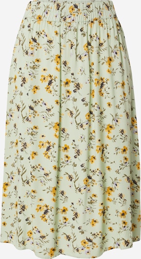 PIECES Skirt 'CARLA' in Yellow / Green / Black, Item view