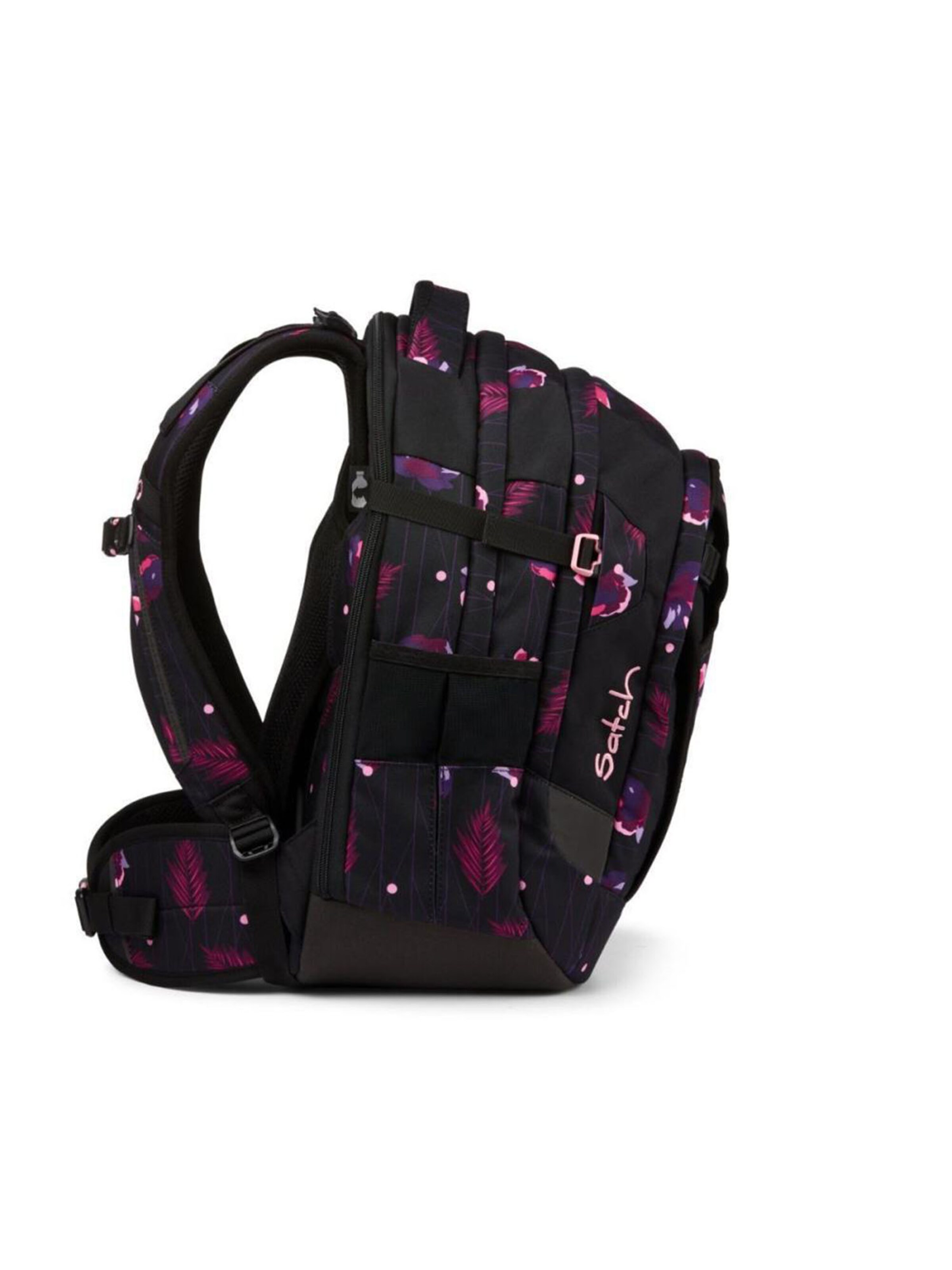Satch Backpack 'Satch Match Schulrucksack Set 3tlg' in Pink