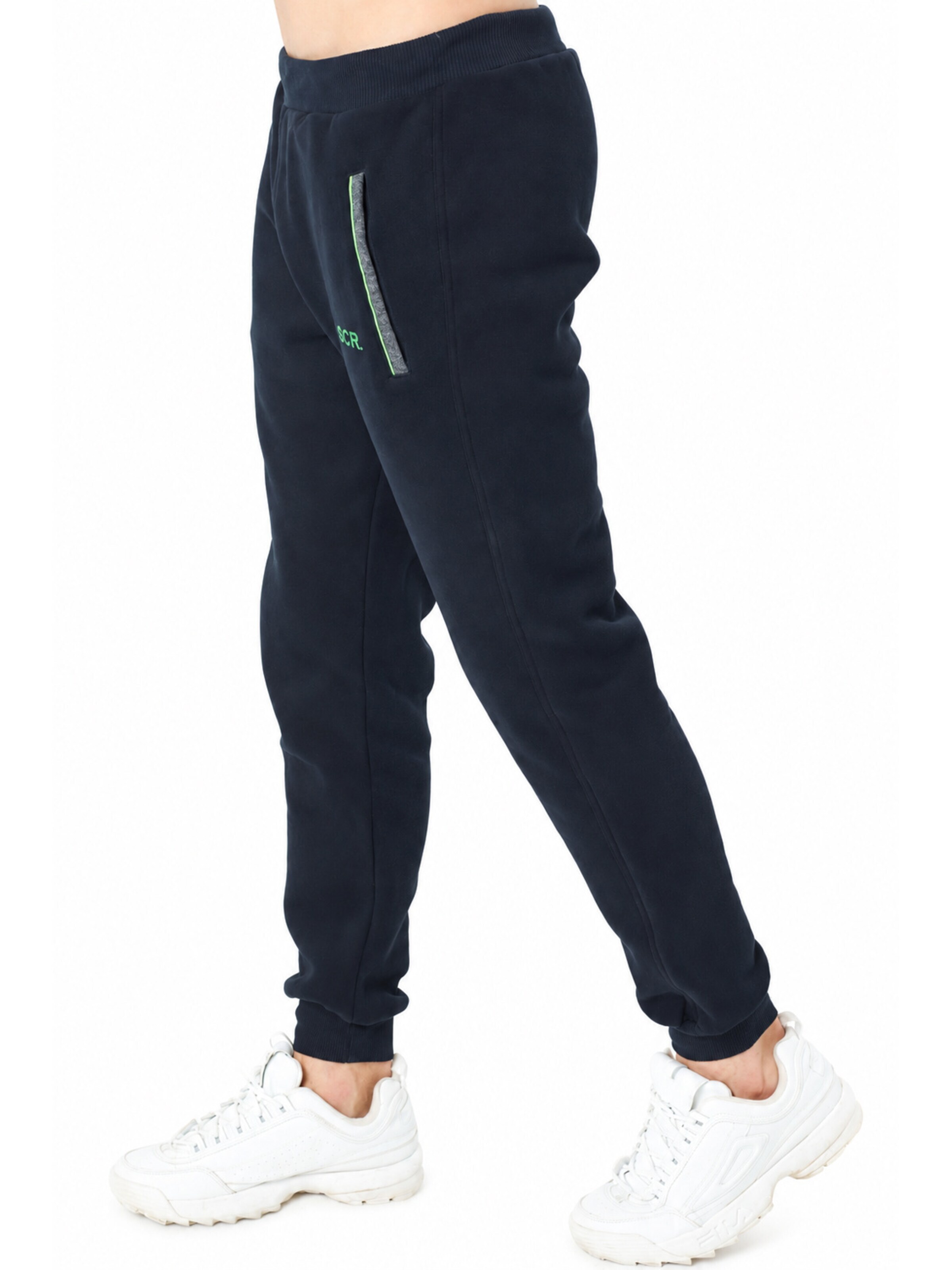 SCR. Tapered Sportbyxa 'OMID WINTER' i svart