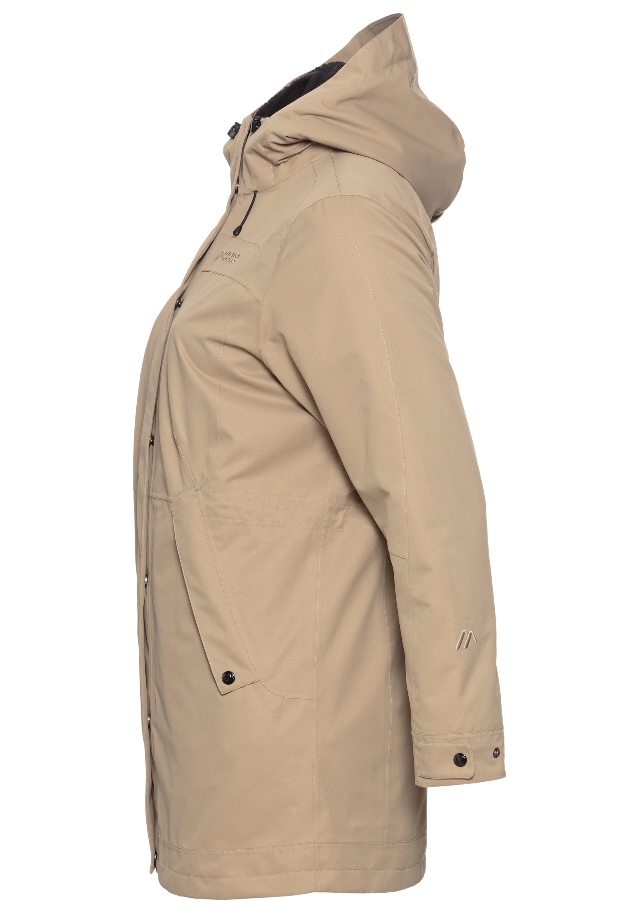 Maier Sports Athletic Jacket in Beige