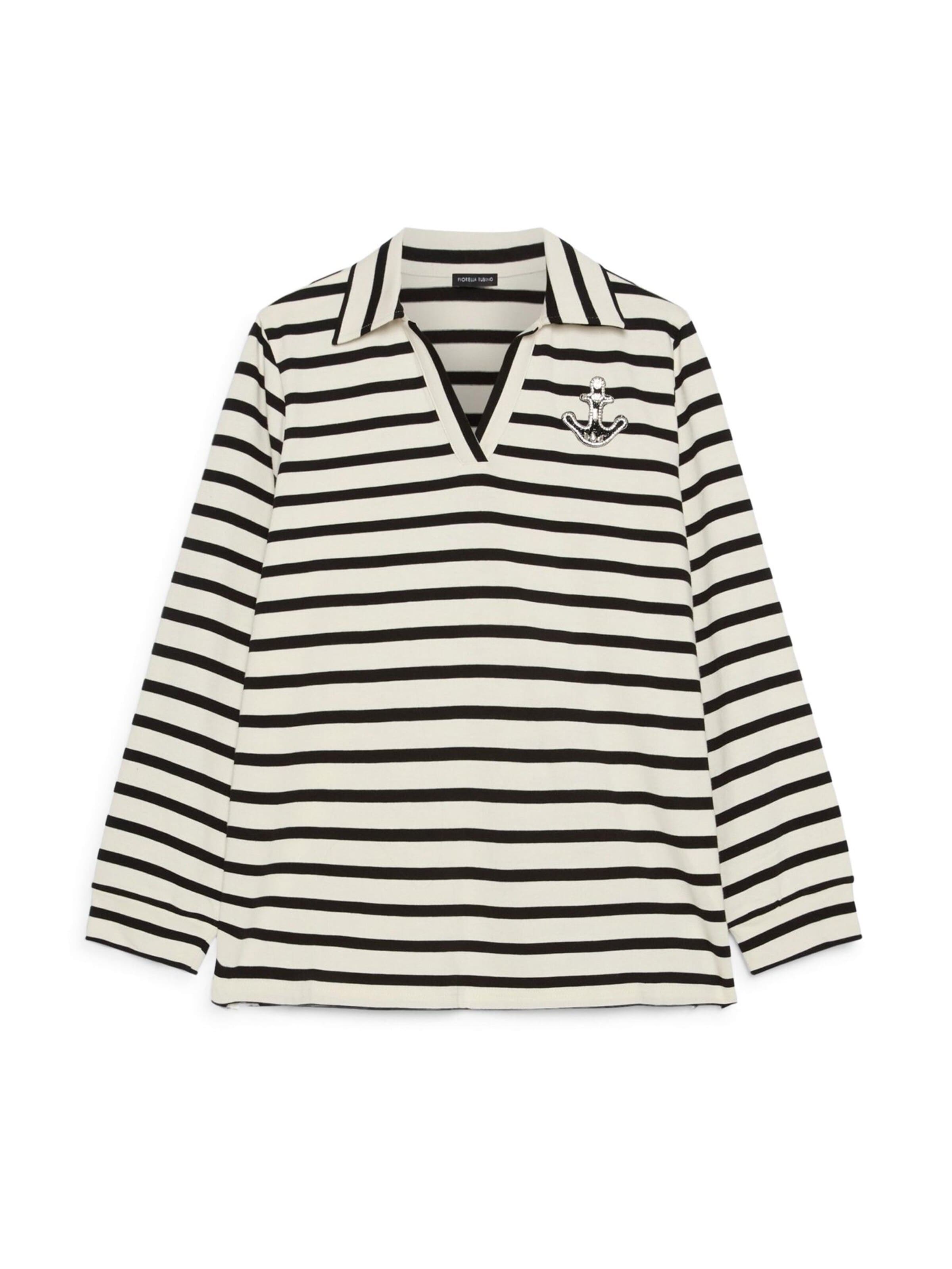 T-shirt Fiorella Rubino en blanc : devant
