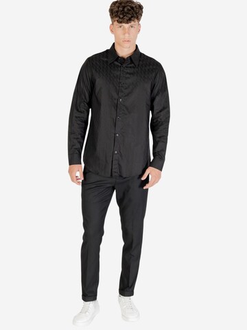 Regular fit Camicia 'XM001587 AF16631' di ARMANI EXCHANGE in nero