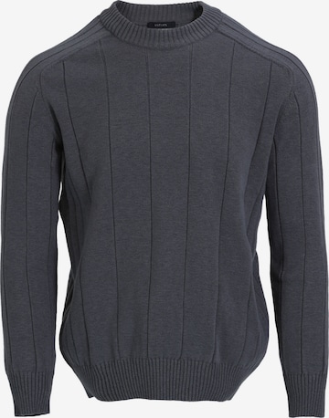 Pull-over Lufian en gris : devant
