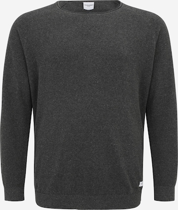Pullover 'JJEHILL' di Jack & Jones Plus in grigio: frontale