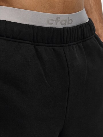 Effilé Pantalon 'Carrot' cfab (formerly creamy fabrics) en noir