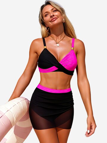 Magicshe Push-up Bikini‌‌‌ in Rot