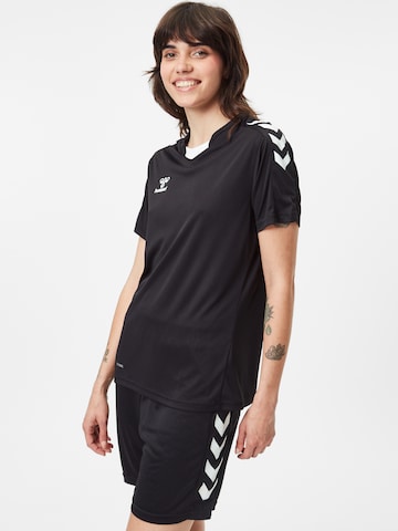 melns Hummel Sporta krekls 'Core XK': no priekšpuses