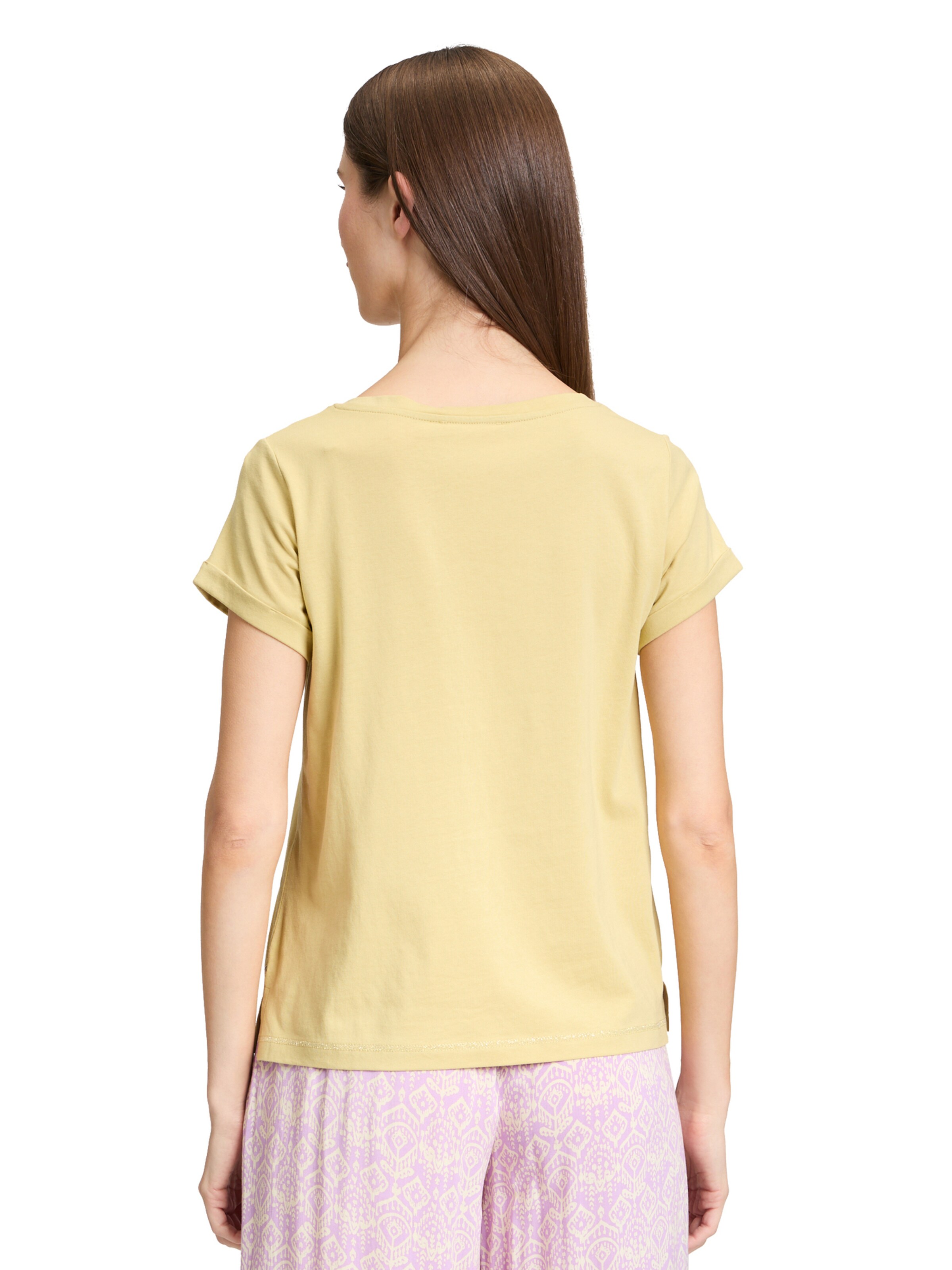 T-shirt Cartoon en jaune