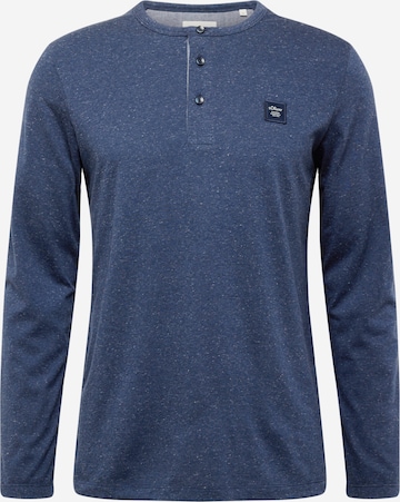 s.Oliver Shirt in Blauw: voorkant