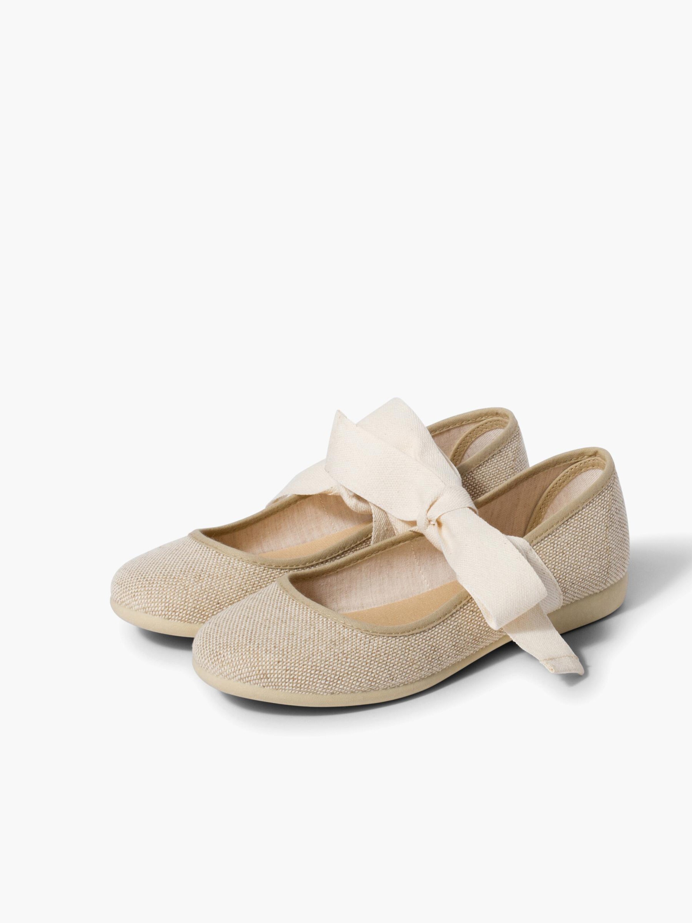 Pisamonas Ballet Flats in Beige