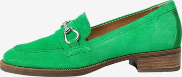 LLOYD Classic Flats in Green: front