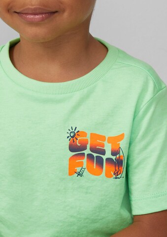 T-Shirt s.Oliver en vert