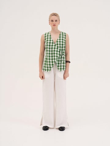 AmourLinen Top 'Blanca' in Green
