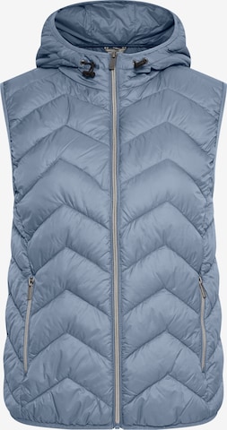 Fransa Bodywarmer 'FRBAPADDING 6' in Blauw: voorkant