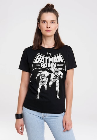 LOGOSHIRT Shirt 'Batman & Robin - Teen Wonder' in Mixed colors: front