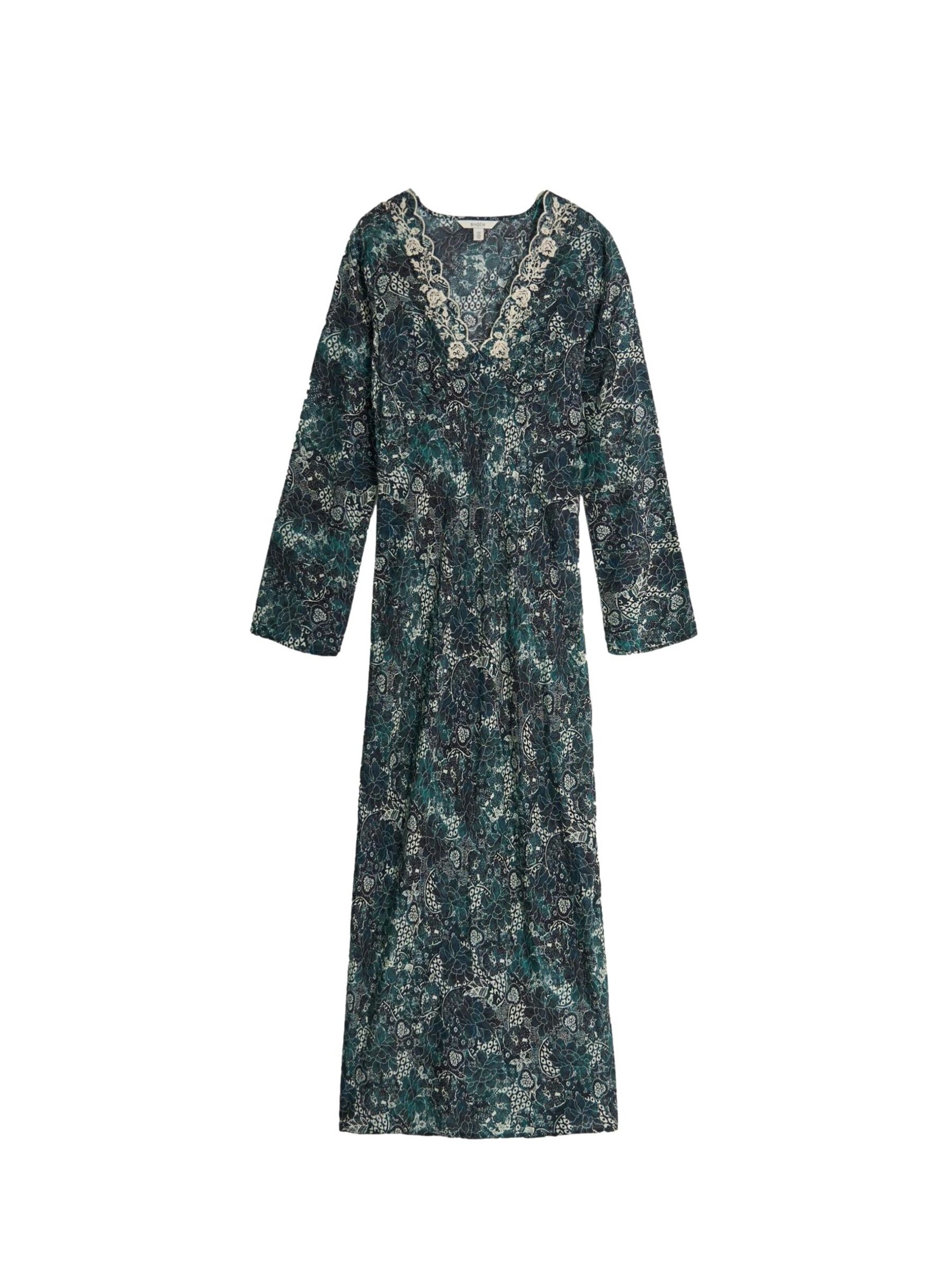 Robe Bhoem en vert : devant