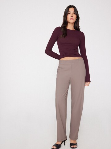 Tezenis Wide leg Pants in Brown