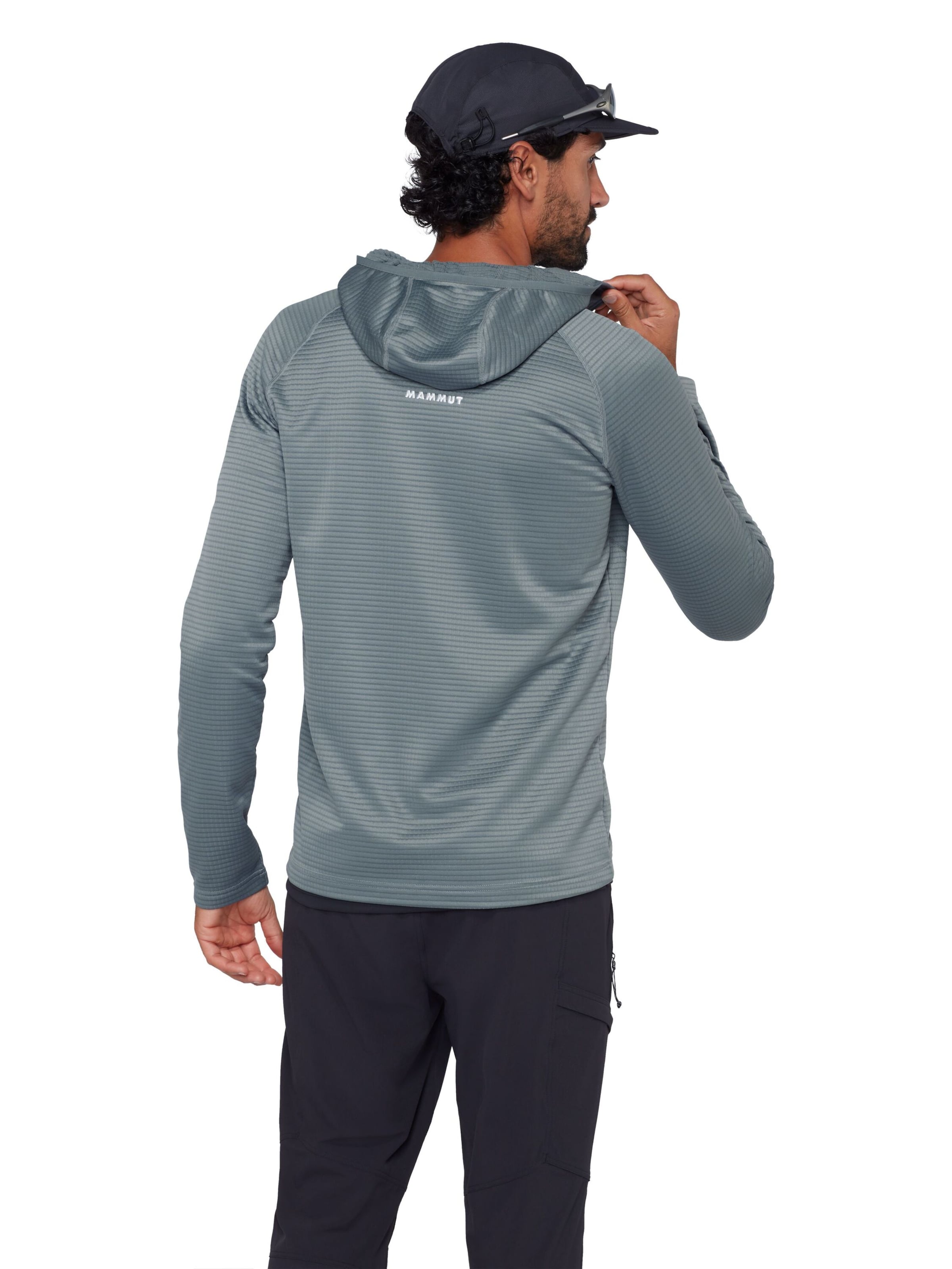 MAMMUT Athletic Fleece Jacket in Grey