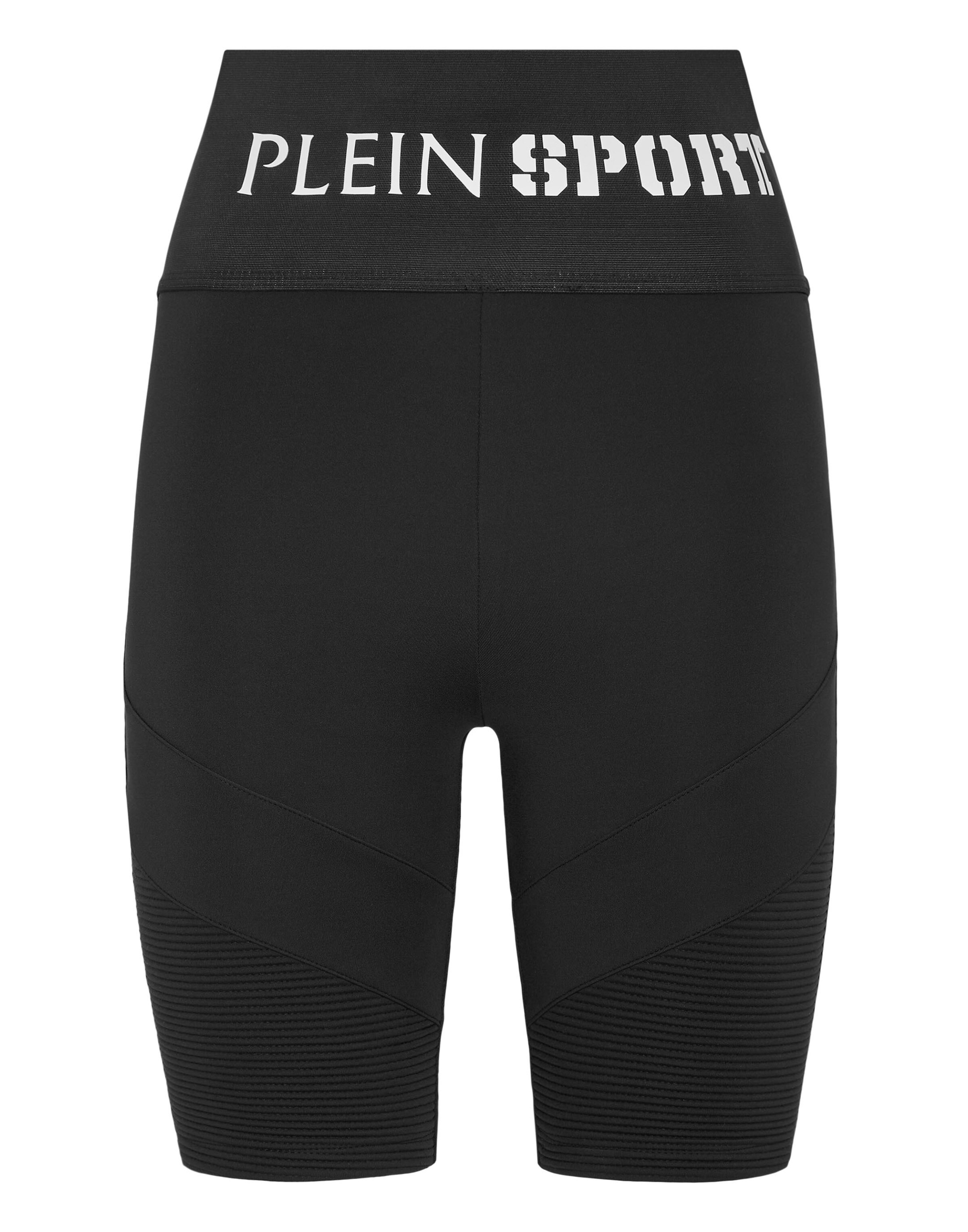 Plein Sport - Skinny Leggings en negro: frente