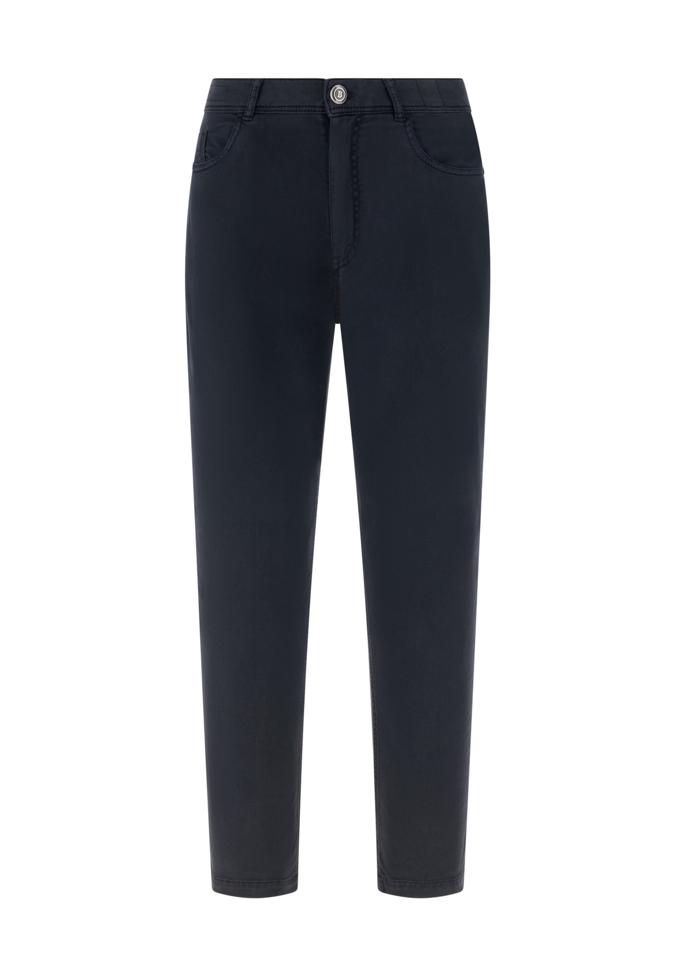 Coupe slim Jean Boggi Milano en bleu : devant